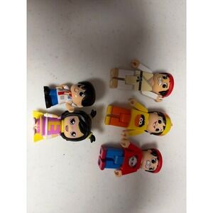Ryans World Toy Figure Lot of 5 Karate Superhero Panda Moe YouTube Kids Toys